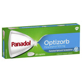 Panadol with Optizorb Paracetamol Pain Relief Caplets 500mg 20