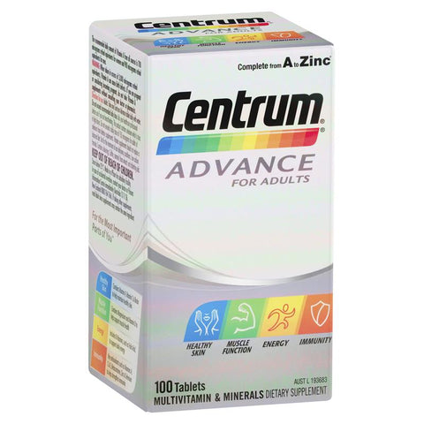 Centrum Advance 100 Tablets