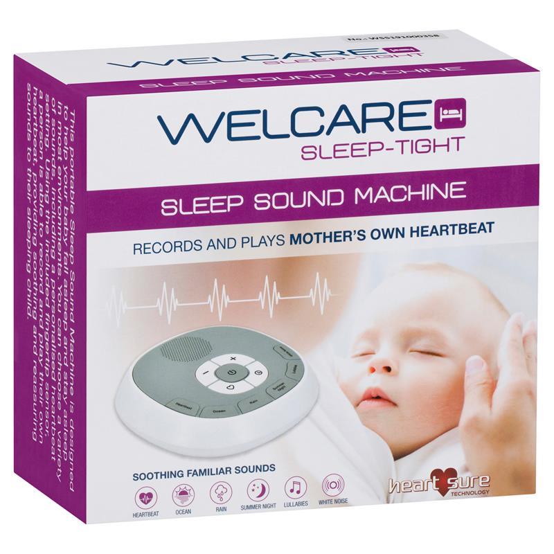 Welcare Sleep Tight Sleep Sound Machine - Plays Mother's Own Heartbeat WSS 100