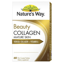Load image into Gallery viewer, Nature&#39;s Way Beauty Collagen Mature Skin 60 Tablets