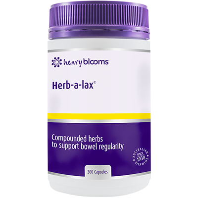 Henry Blooms Herb-a-Lax 200 Capsules