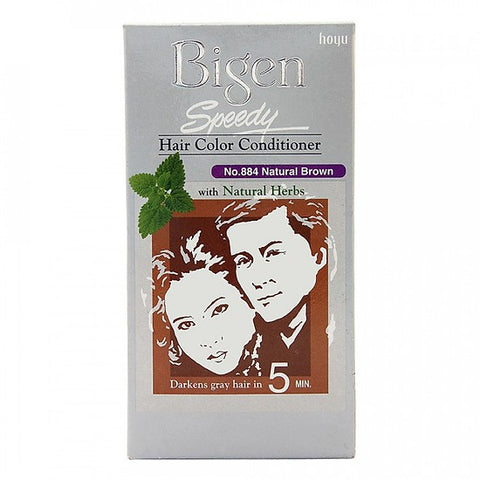Hoyu Bigen Speedy Hair Color Conditioner 80g - No. 884 Natural Brown