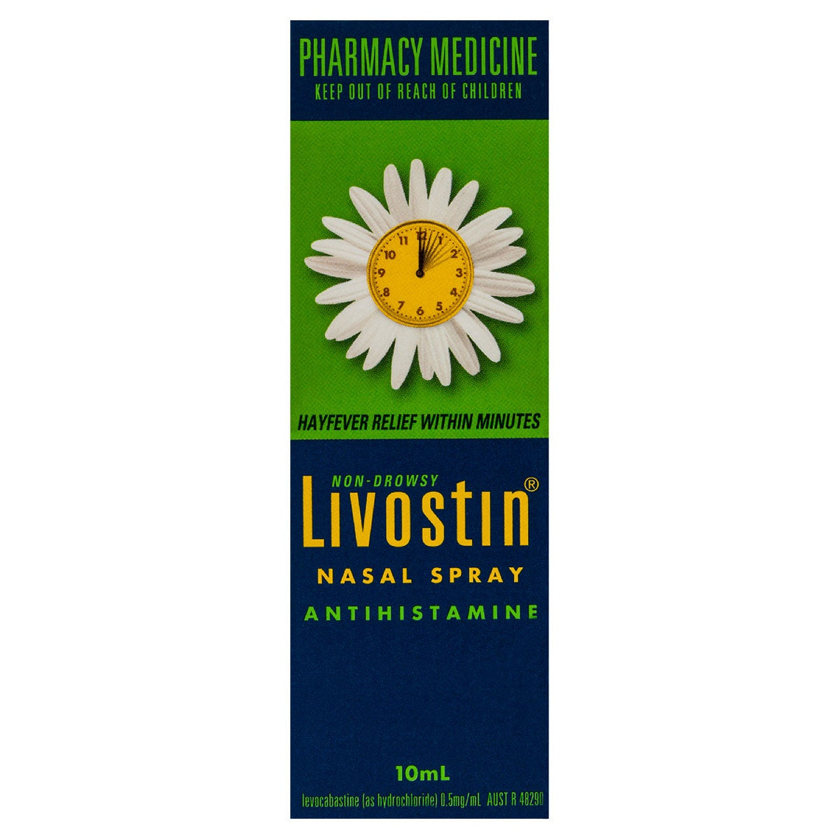 Livostin Allergy Relief Nasal Spray Antihistamine 10mL (Limit ONE per Order)