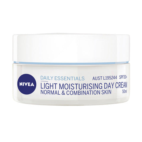 NIVEA DAILY ESSENTIAL DAY CREAM LIGHT SPF30 50ML