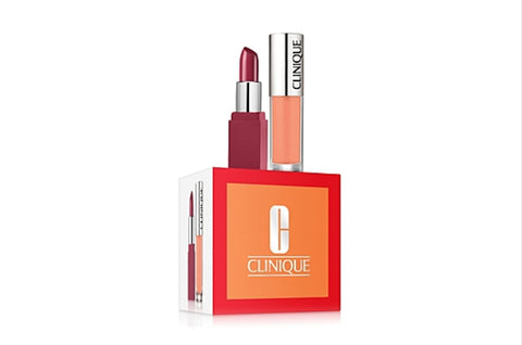 CLINIQUE Pop Treats 2 Piece Set - Love Pop + Gloss Air Kiss