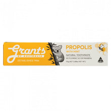 Load image into Gallery viewer, Grants Of Australia Natural Toothpaste Propolis with Mint 110g