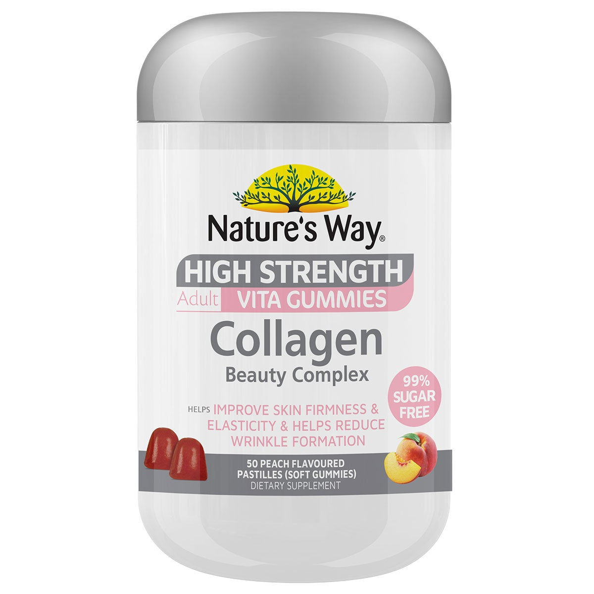 Nature's Way High Strength Adult Vita Gummies Collagen Beauty Complex 50 Pastilles