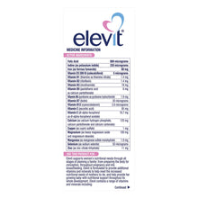Load image into Gallery viewer, Elevit Pregnancy Multivitamin 30 Tablets