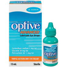 Load image into Gallery viewer, Optive Advanced Lubricant Eye Drops 15mL