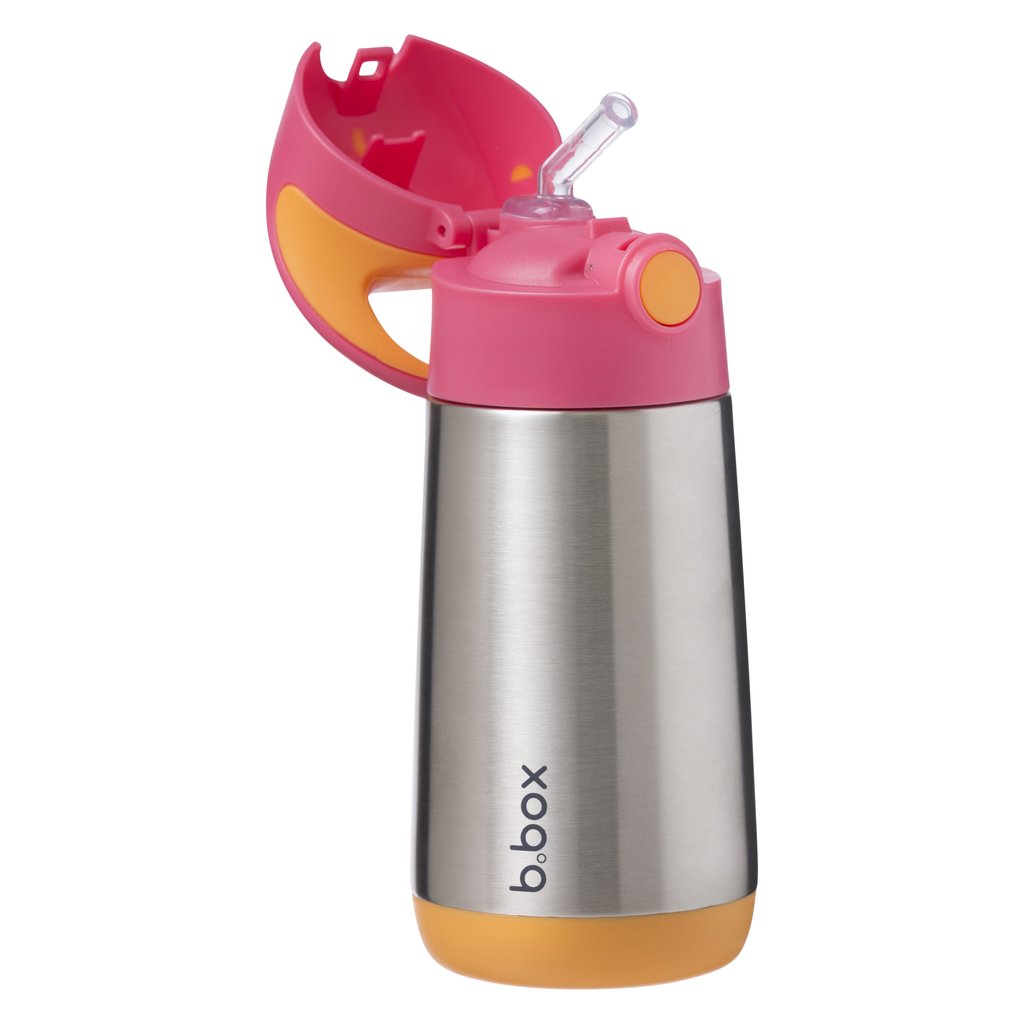 B.BOX insulated drink bottle - strawberry shake