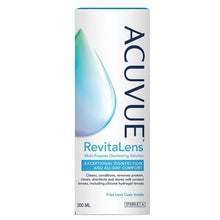 Load image into Gallery viewer, Acuvue RevitaLens Contact Lens Solution 300mL