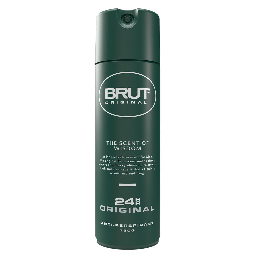 Brut Original 24HR Anti-Perspirant Deodorant The Scent of Wisdom 130g