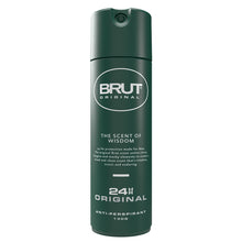 Load image into Gallery viewer, Brut Original 24HR Anti-Perspirant Deodorant The Scent of Wisdom 130g