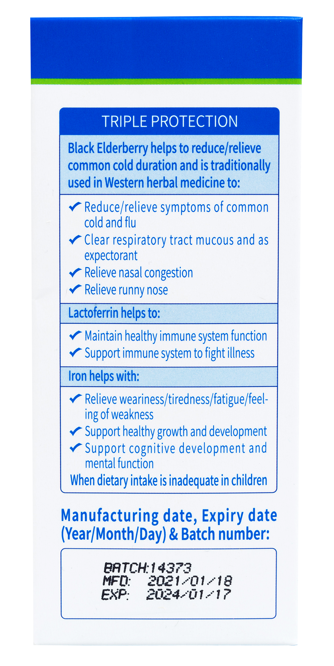 Fulljoy Kids 2+ Years Cold & FLu Natural Berry Flavour Oral Liquid 120mL