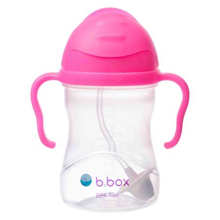B.BOX sippy cup 240mL - PINK POMEGRANTE