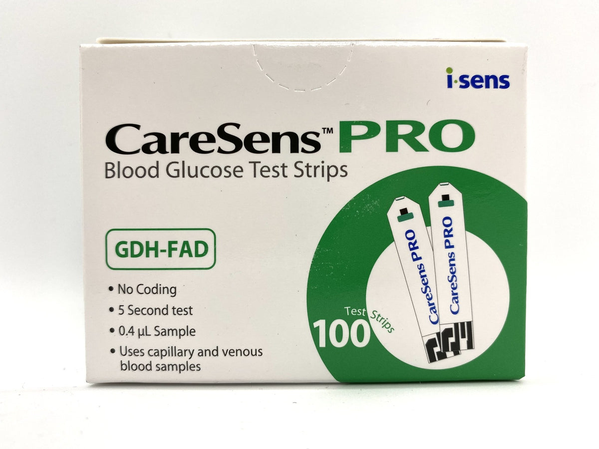 CareSens PRO Blood Glucose Test Strips (100 Tests)