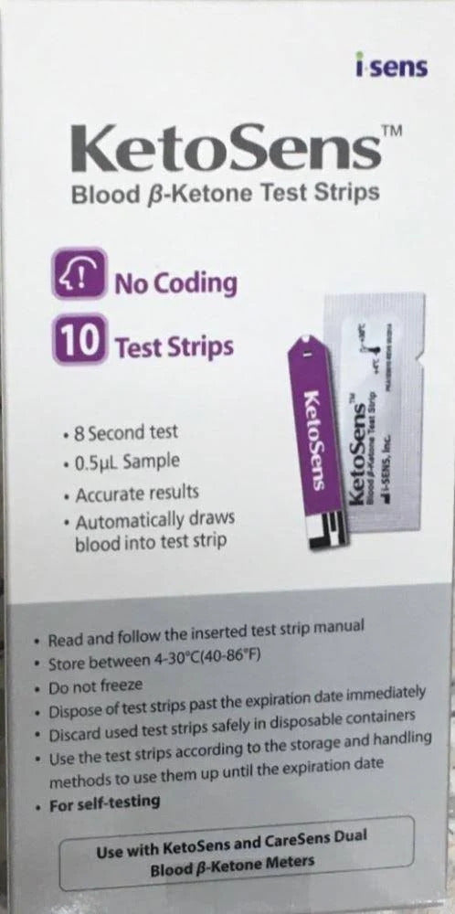 CareSens KetoSens Test Strips Bx10