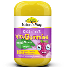 Load image into Gallery viewer, Nature&#39;s Way Kids Smart Vita Gummies Multi + Vegies 120 Pastilles