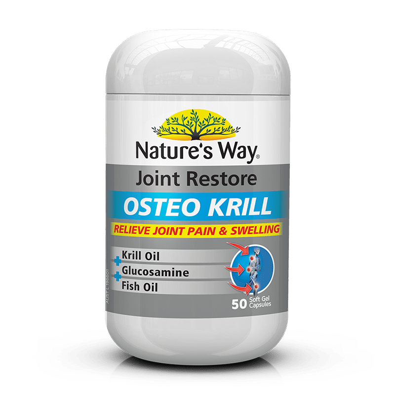 Nature's Way NATURES WAY JOINT RESTORE OSTEO KRILL Oil 50 Capsules