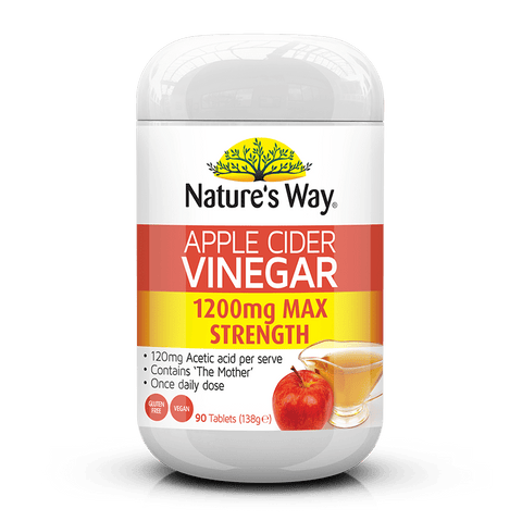 Nature's Way SUPERFOODS APPLE CIDER VINEGAR MAX 1200MG 90S