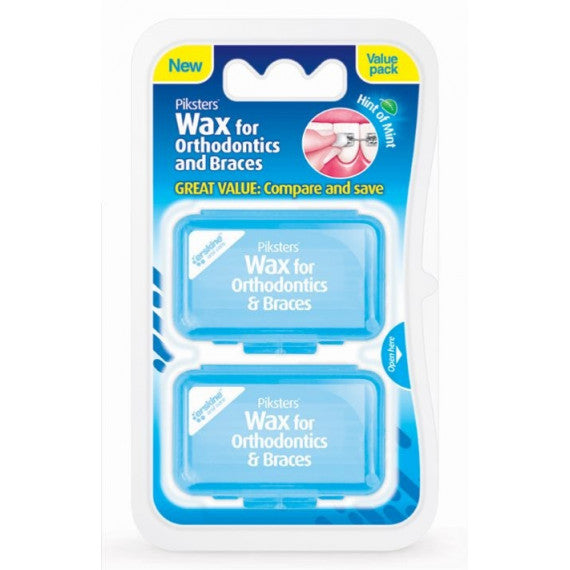 Piksters Orthodontic Wax Twin Pack