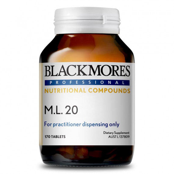 Blackmores Professional Nutritional Compounds M.L.20 170 Tablets