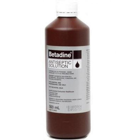 Betadine Antiseptic Solution 500mL