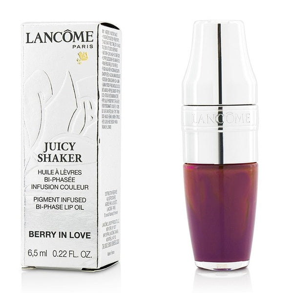 LANCOME Juicy Shaker Pigment Infused Bi Phase Lip Oil - #283 Berry In Love 6.5mL