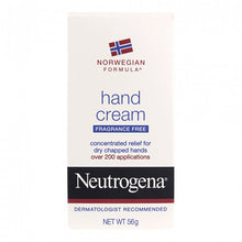 Load image into Gallery viewer, Neutrogena Norwegian Formula Hand Cream Fragrance Free 56g