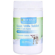 Load image into Gallery viewer, Rifold Goat Milk With Calcium 300 Tablets