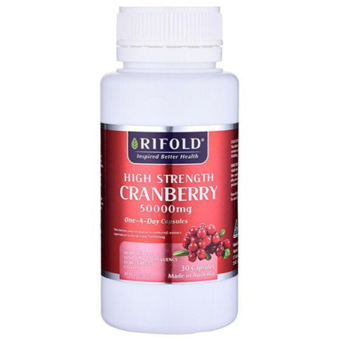 Rifold High Strength Cranberry 50000mg 30 Capsules