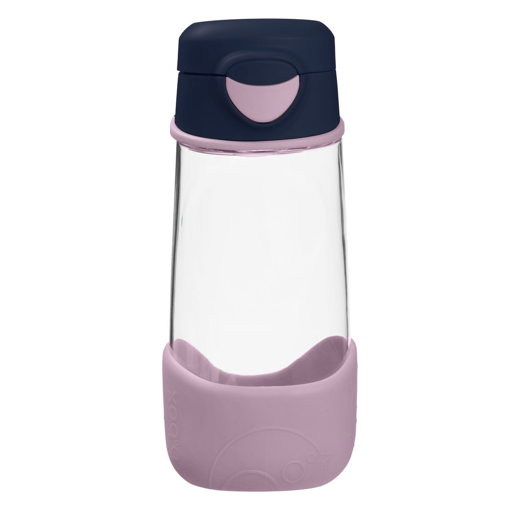 B.Box Sport Spout 600mL Bottle - Indigo Rose