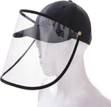 Safety Full Face Shield Baseball Cap