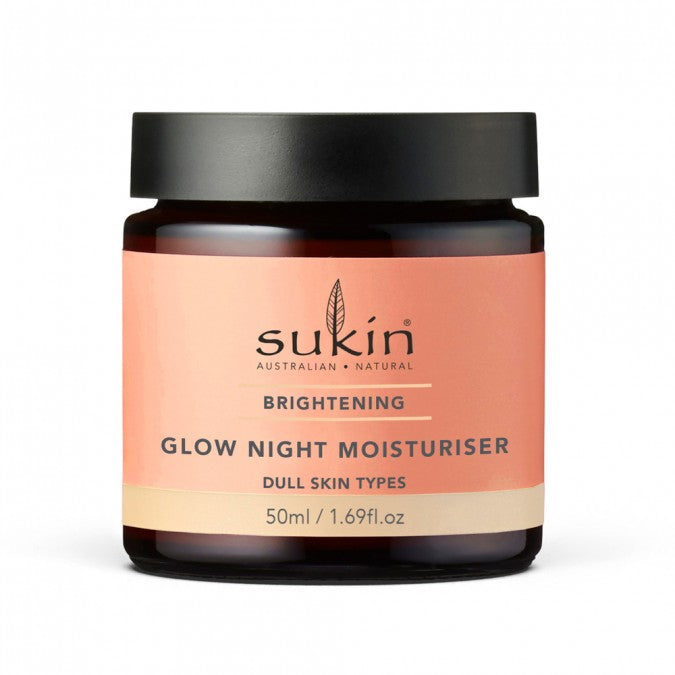 SUKIN Brightening Glow Night Moisturiser 50mL