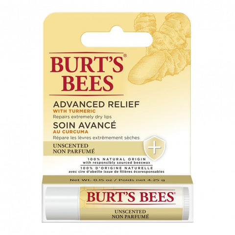 Burt's Bees Advanced Relief Unscented Lip Balm 4.25g