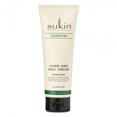 SUKIN Hand & Nail Cream (Tube ) 125mL