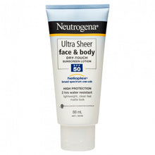 Load image into Gallery viewer, Neutrogena Ultra Sheer Face Lotion SPF50 88mL