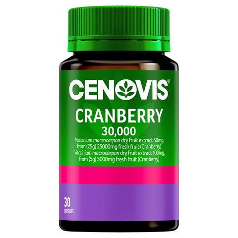 Cenovis Cranberry 30,000 30 Capsules