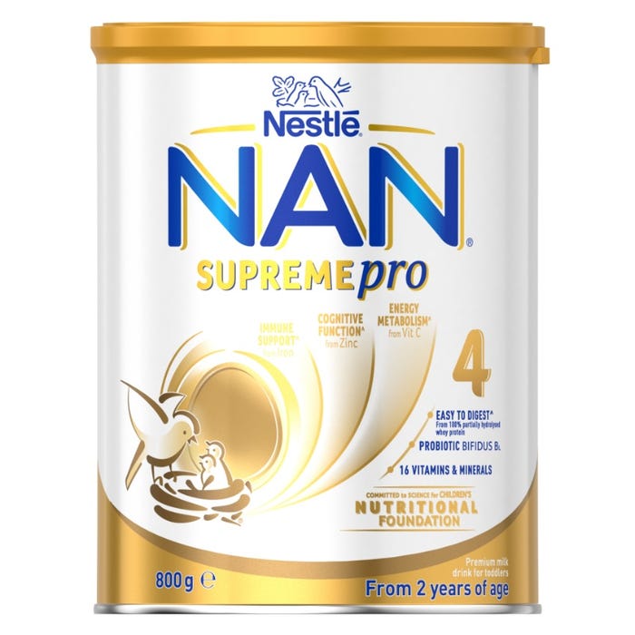 NAN SupremePro 4 Toddler Milk Drink (From 2 Years) 800g