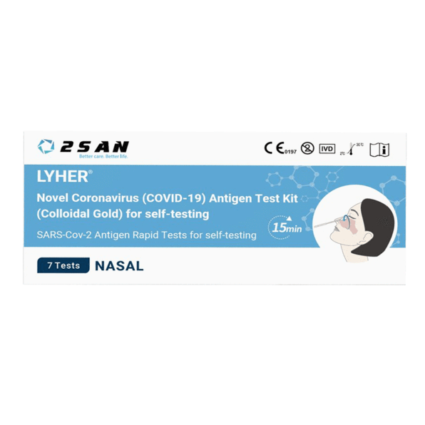 Rapid Antigen Test Nasal (Nasal Swab) - 2SAN LYHER 7 Pack