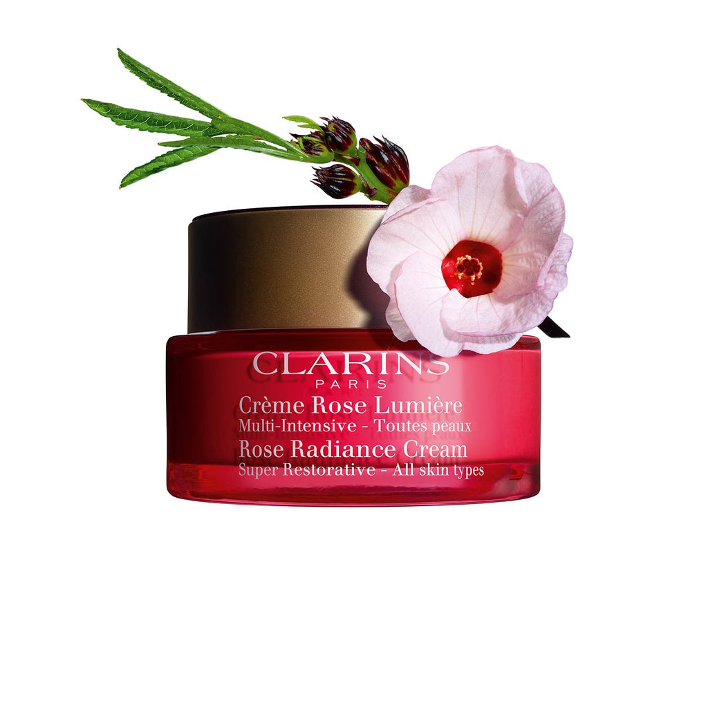 CLARINS Super Restorative Rose Radiance Day Cream - All Skin Types 50mL