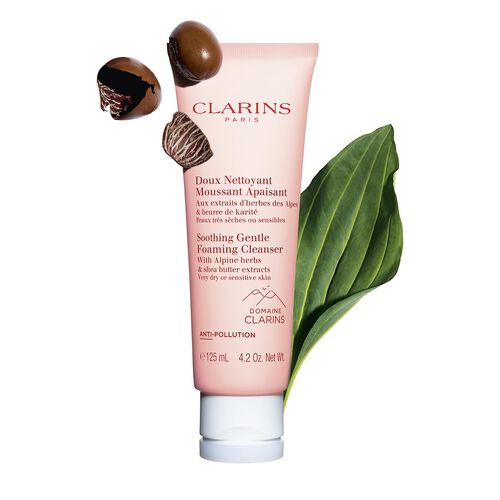 CLARINS Soothing Gentle Foaming Cleanser - Very Dry or Sensitive Skin 125mL