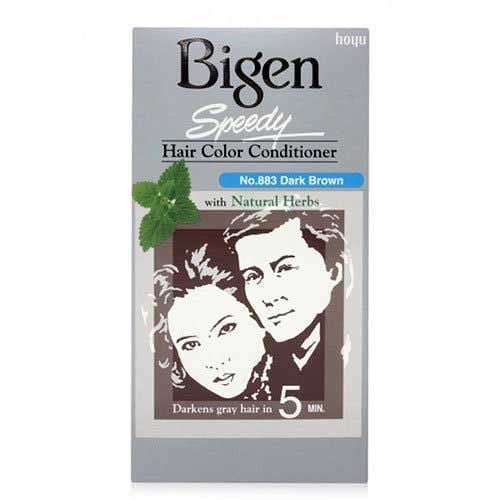 Hoyu Bigen Speedy Hair Color Conditioner 80g - No. 883 Dark Brown