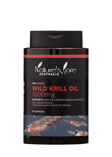 Nature's Care PRO Series Wild Krill Oil 1000mg 90 Capsules
