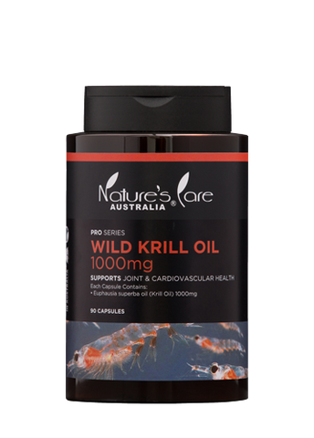 Nature's Care PRO Series Wild Krill Oil 1000mg 90 Capsules