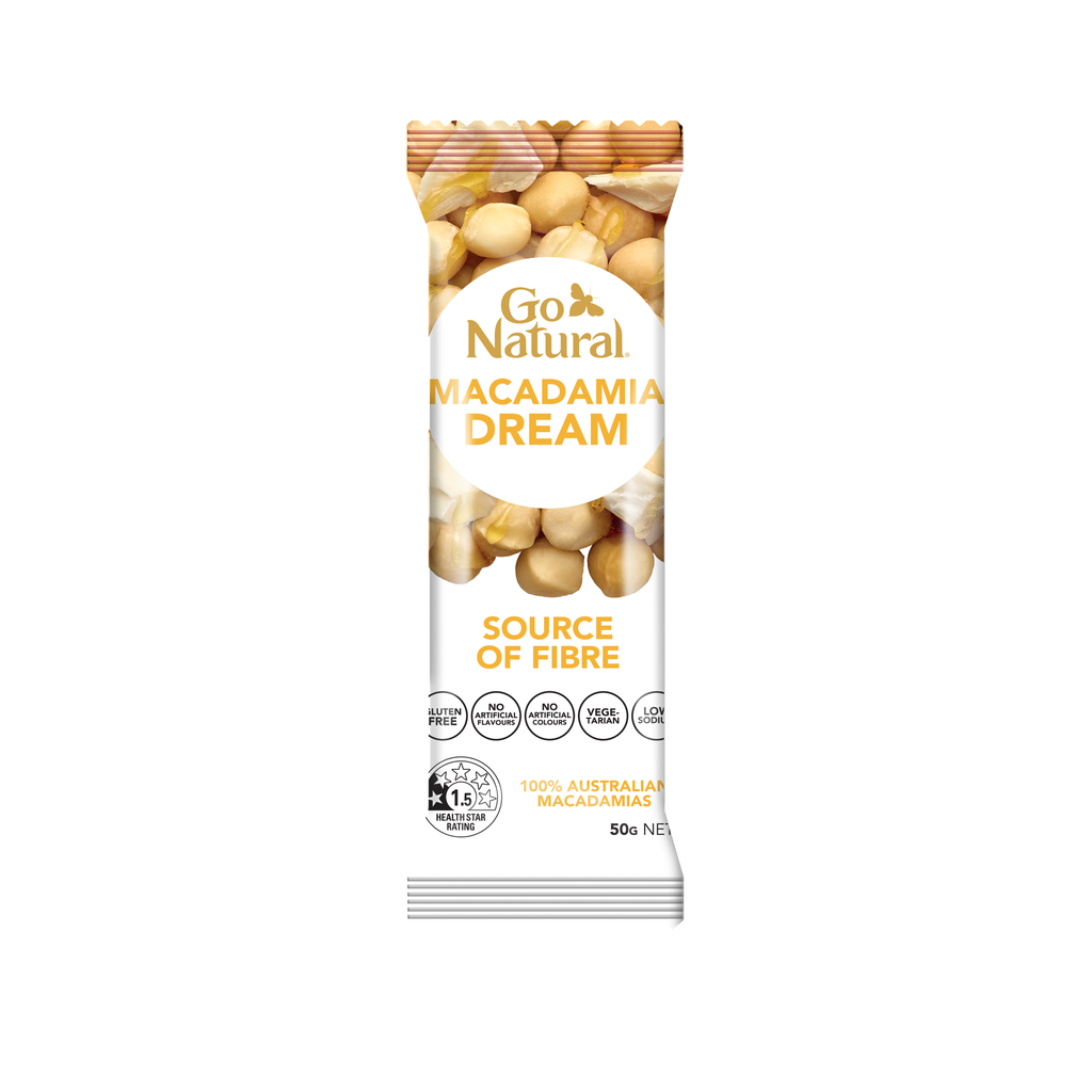 Go Natural Macadamia Dream Bar 50g