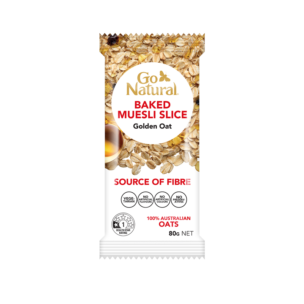 Go Natural BAKED MUESLI - GOLDEN OAT 80g