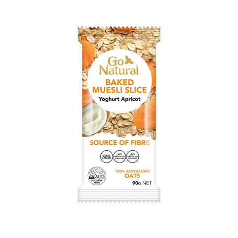 Go Natural BAKED MUESLI - YOGHURT APRICOT 90g