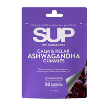 Load image into Gallery viewer, SUP CALM &amp; RELAX ASHWAGANDHA GUMMIES 30 Pastilles