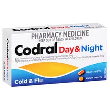 Load image into Gallery viewer, Codral PE Cold &amp; Flu Day &amp; Night 24 Tablets (Limit ONE per Order)